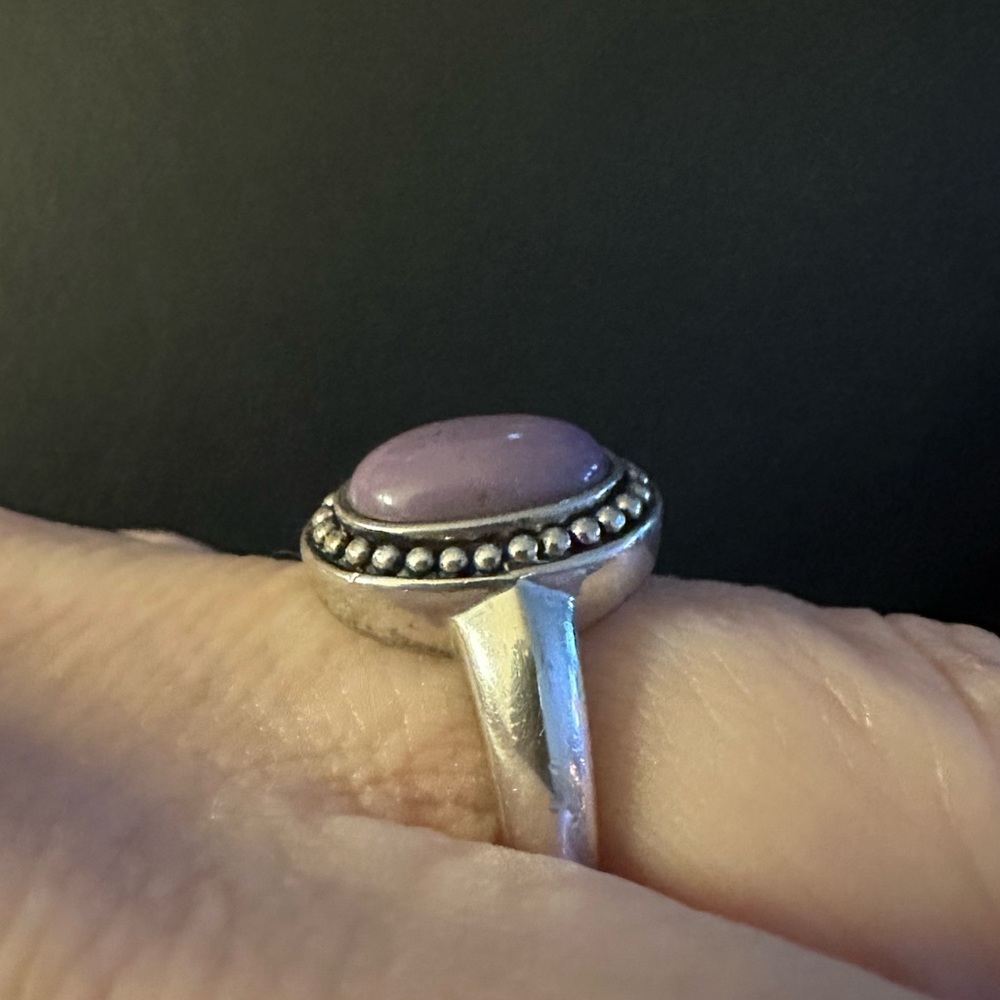 Phosphosiderite Sterling Silver Ring - image 3